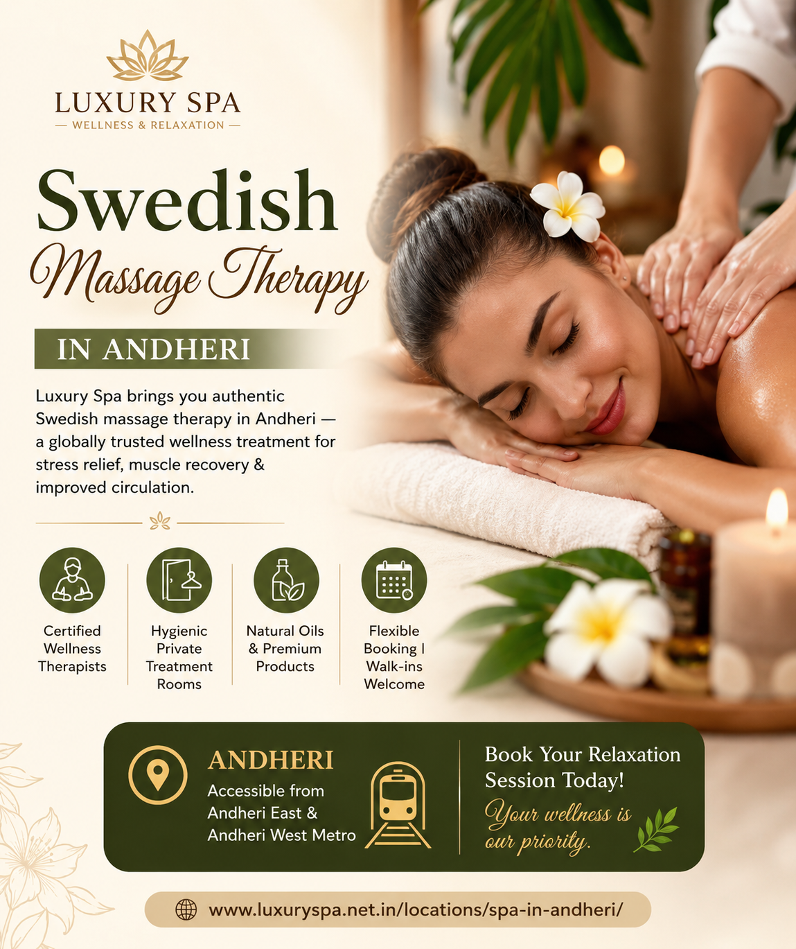 Swedish Massage Andheri